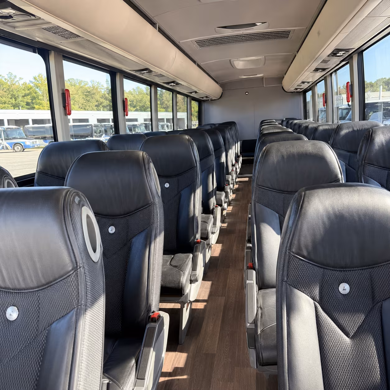 Aurora aurora corporate event party bus rental party bus exterior