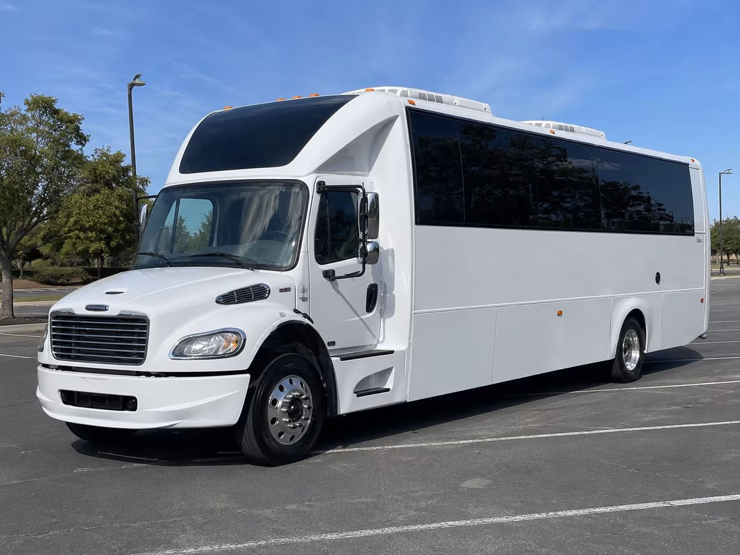 Aurora aurora prom party bus rental party bus exterior