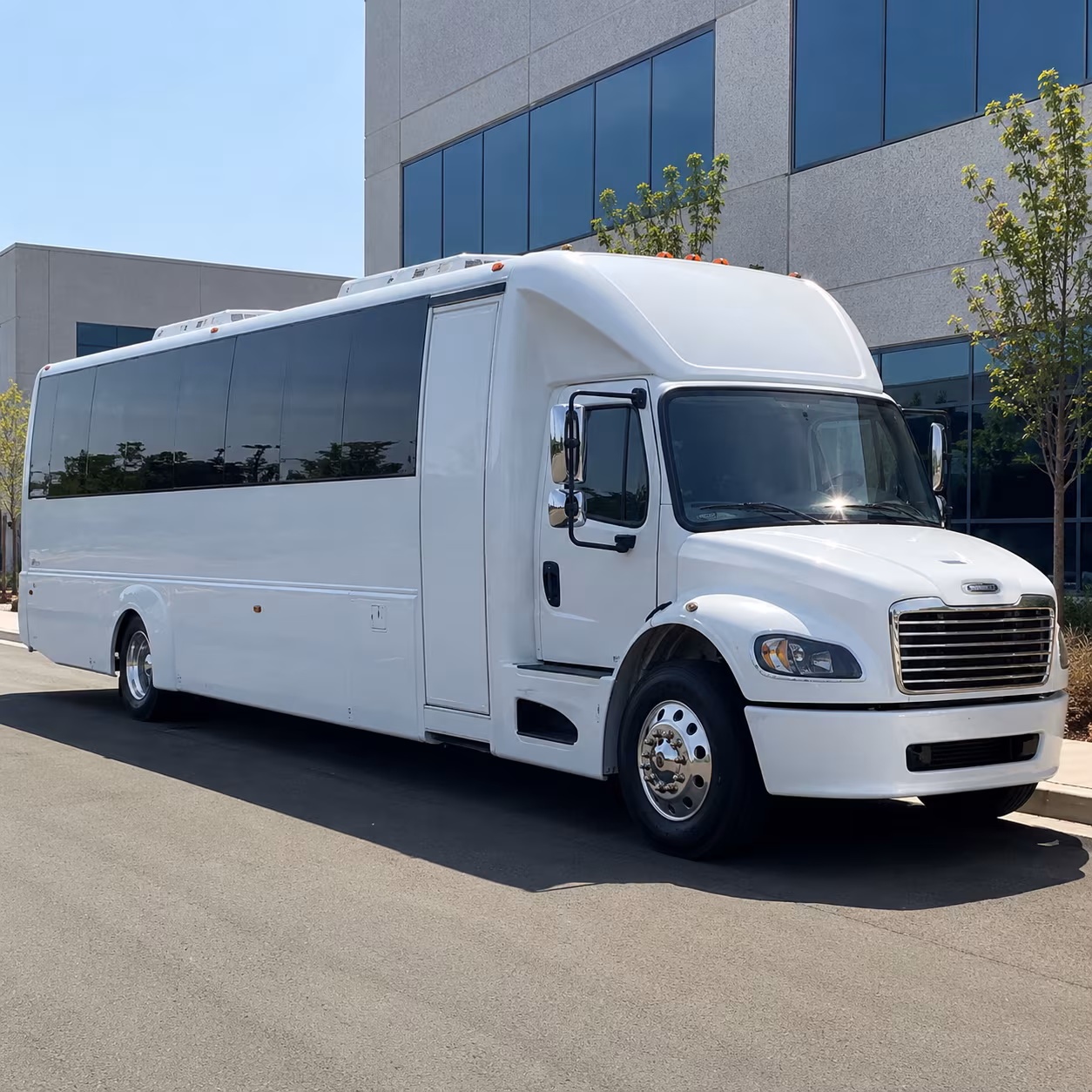 Aurora Private Event Transportation party bus interior