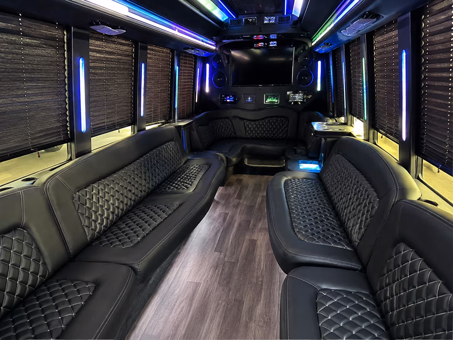 Aurora Winery Tour & Pub Crawl Transportation onboard seating