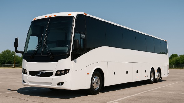 Exterior of Aurora Party Bus Company's 40 Passenger Party Bus in Aurora