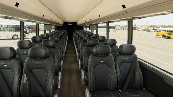 25 passenger minibus interior